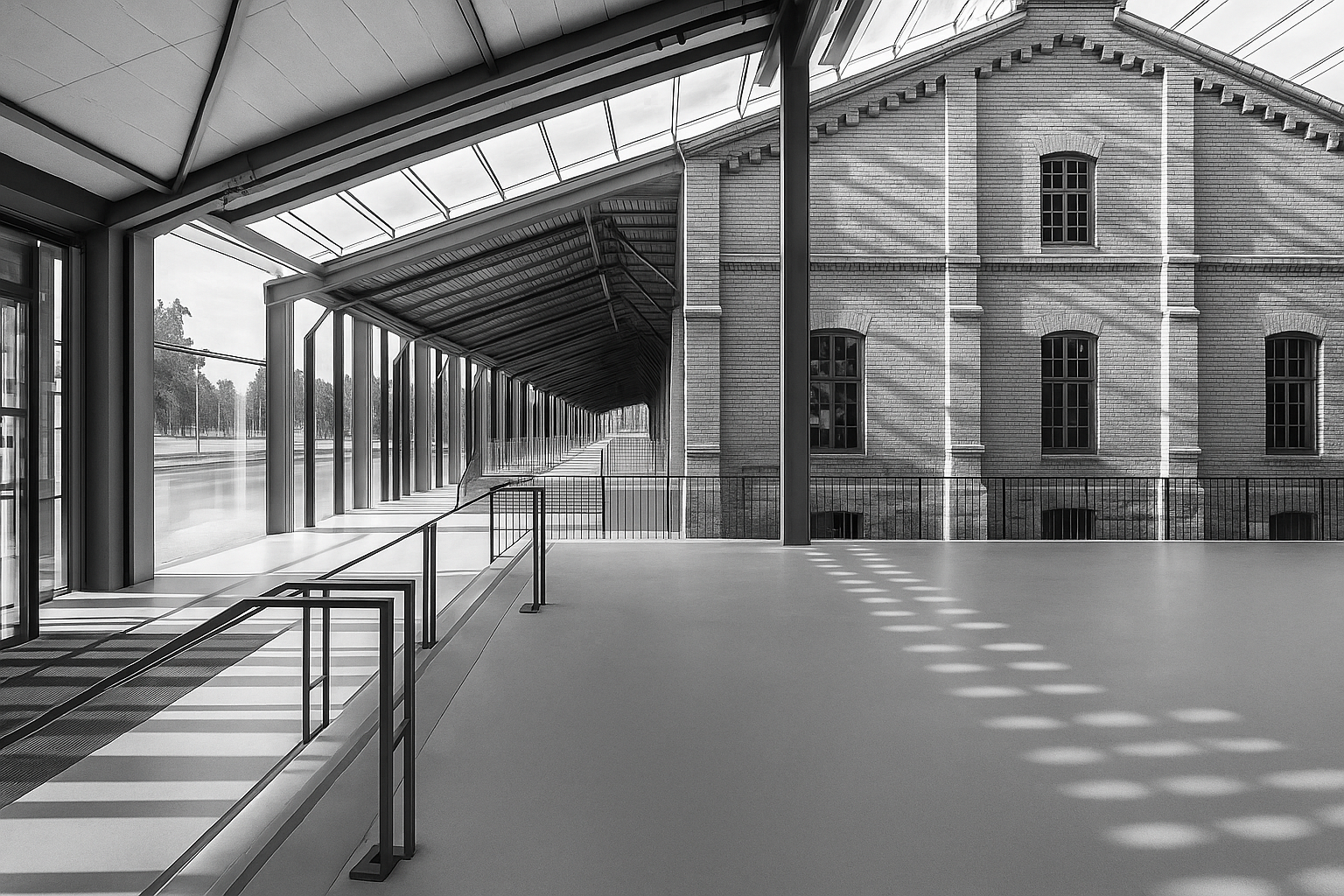 Fotografía arquitectónica - Interior moderno con iluminación natural